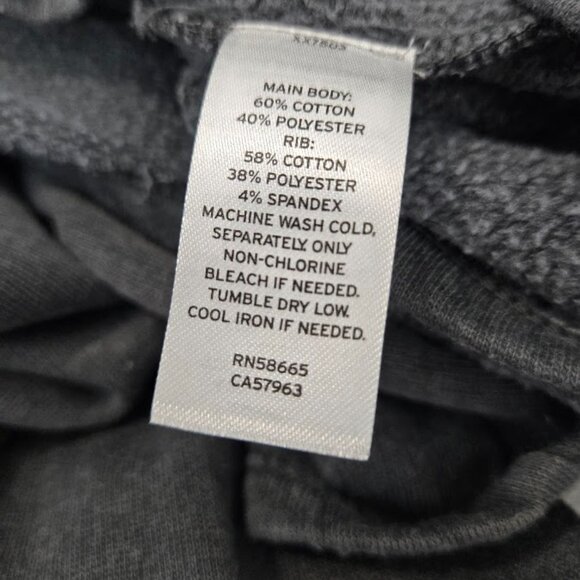 BP Peplum Crewneck Sweatshirt - Soft Black Casual Long Sleeve Top Size S NWOT - Picture 8 of 8